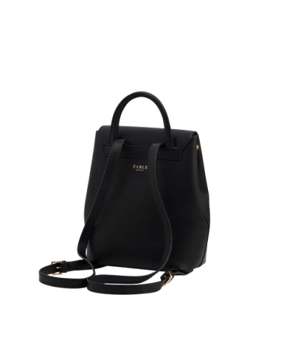 Fable England Laura Small Backpack In Black