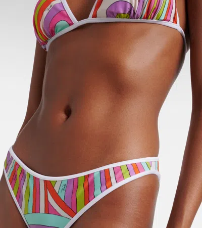 Pucci Iride Bikini Bottoms In Multi