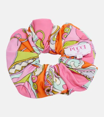 Pucci Orchidee Scrunchie In Multi