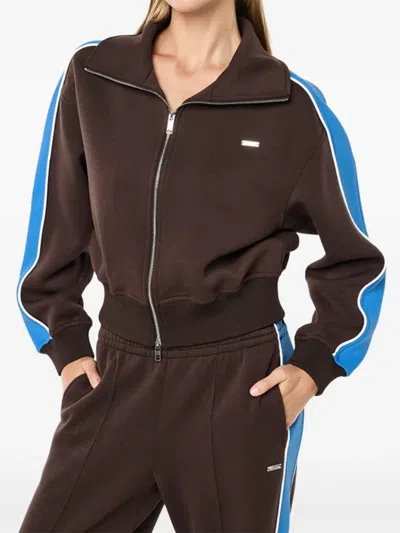 P.e Nation Triumph 2.0 Cropped Jacket In Brown