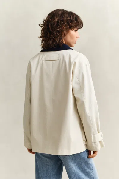 Gant Cotton Decker Jacket In Multi