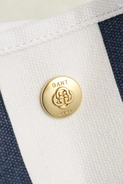 Gant Canvas Beach Bag In Multi