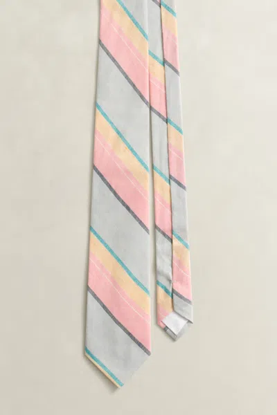 Gant Striped Tie In Multi