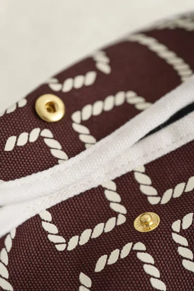 Gant Canvas Beach Bag In Multi