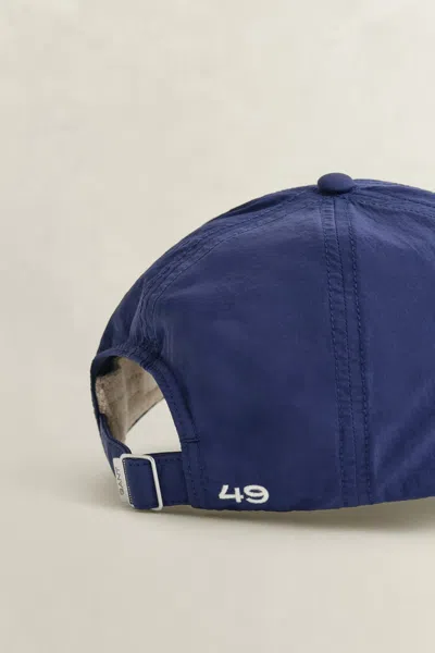 Gant Graphic Cap In Blue