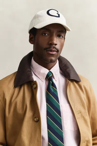 Gant Logo-patch Cap In White