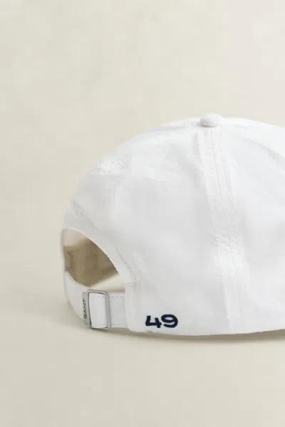 Gant Graphic Cap In White
