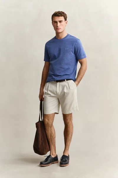 Gant Washed T-shirt In Blue