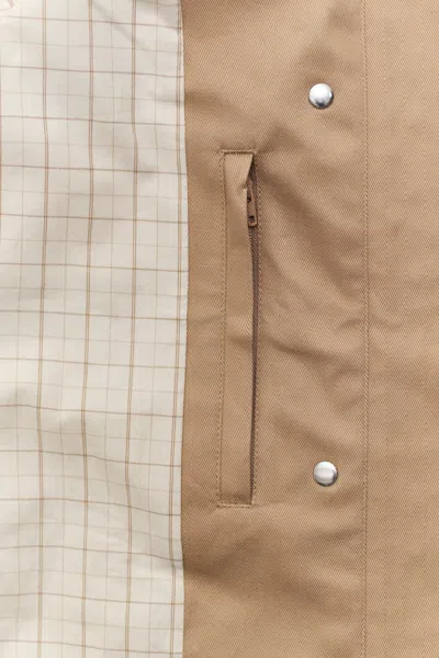 Gant Cotton Decker Jacket In Brown