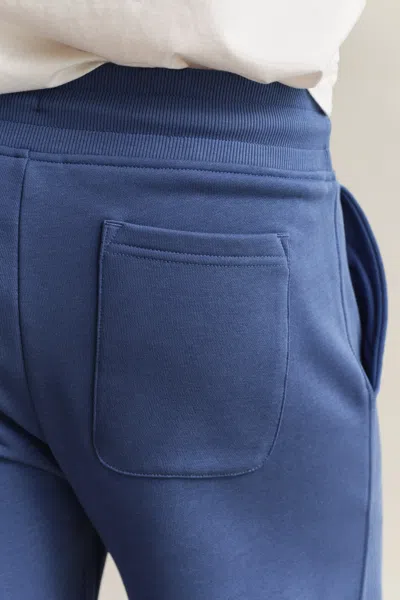 Gant Shield Sweatpants In Blue
