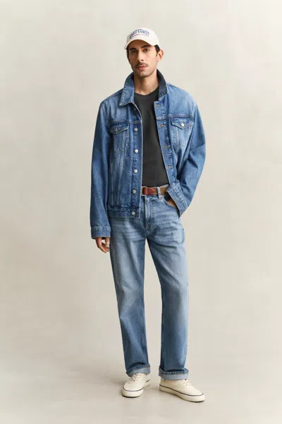 Gant Washed T-shirt In Black