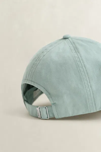 Gant Shield Sunfaded Cap In Gray