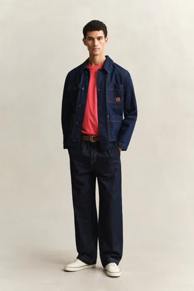 Gant Regular Fit Shield T-shirt In Red