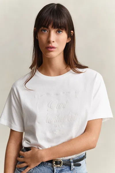Gant Graphic T-shirt In Multi