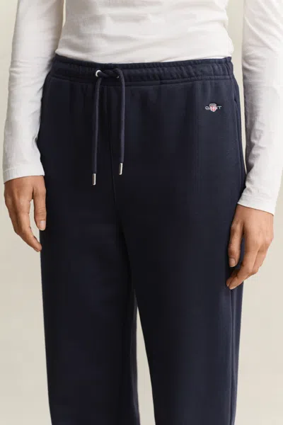 Gant Shield Sweatpants In Blue