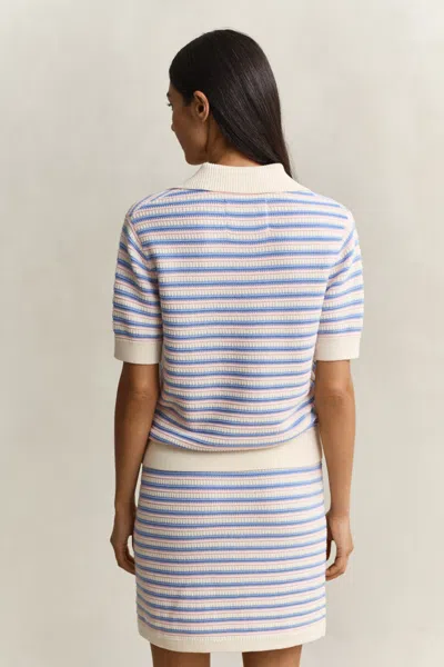 Gant Multistriped Textured Top