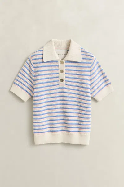 Gant Multistriped Textured Top