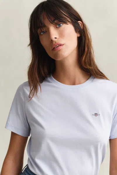 Gant Shield T-shirt In Blue