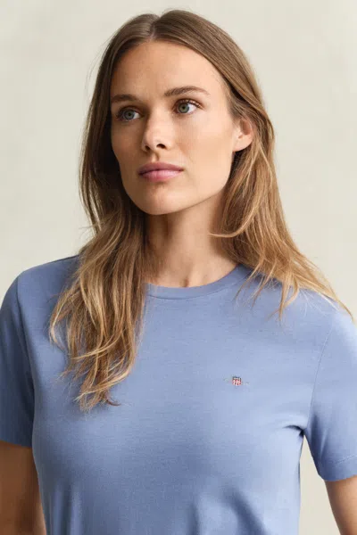 Gant Shield T-shirt In Blue