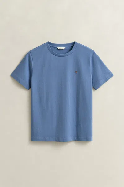 Gant Shield T-shirt In Blue