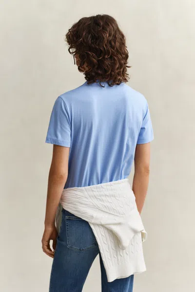 Gant Shield T-shirt In Blue