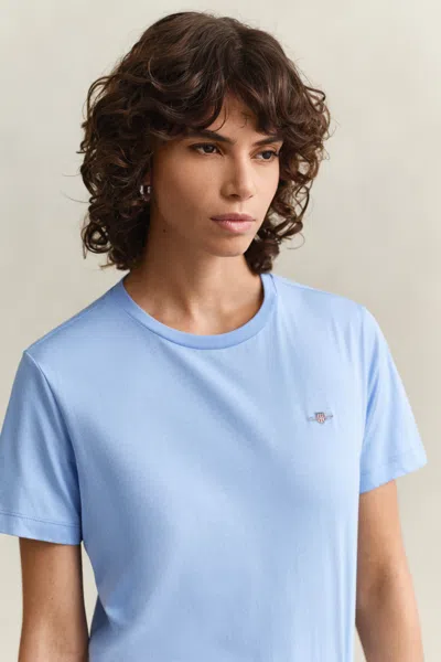 Gant Shield T-shirt In Blue