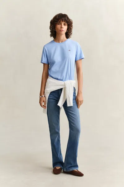Gant Shield T-shirt In Blue