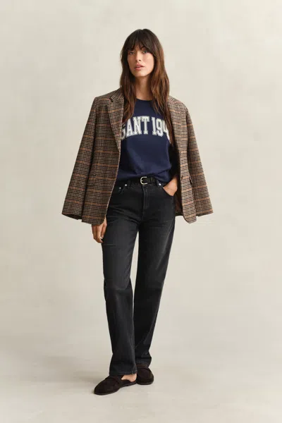 Gant Graphic T-shirt In Blue