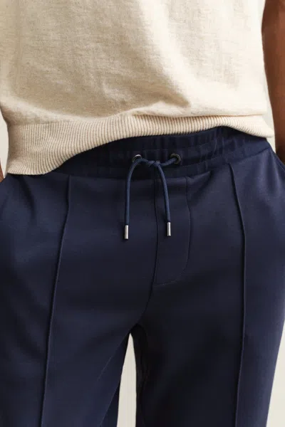 Gant Interlock Sweatpants In Blue