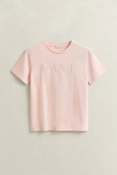 Gant Tonal Graphic T-shirt In Multi