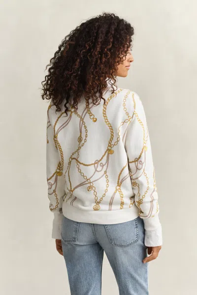 Gant Chain Sweatshirt In Multi