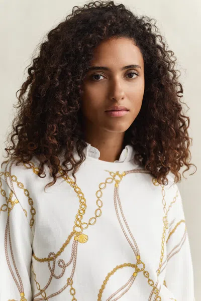 Gant Chain Sweatshirt In Multi