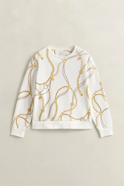 Gant Chain Sweatshirt In Multi