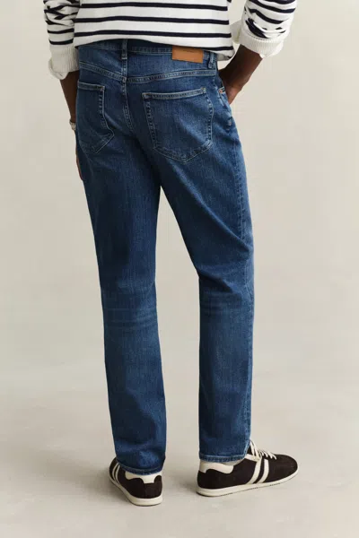 Gant Regular Fit Jeans In Multi