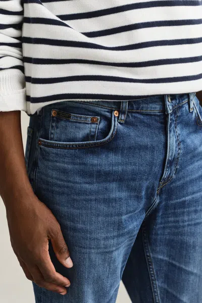 Gant Regular Fit Jeans In Multi