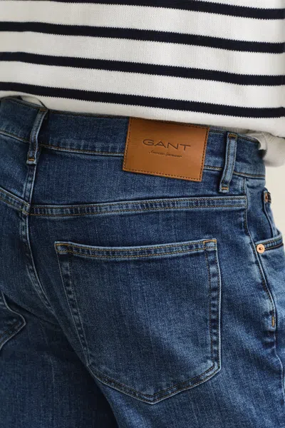 Gant Regular Fit Jeans In Multi