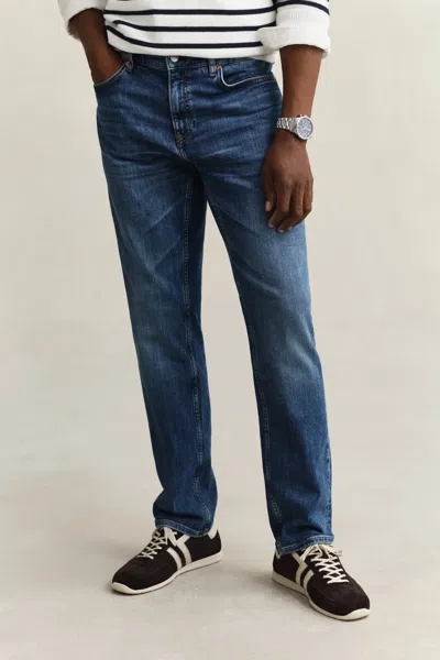 Gant Regular Fit Jeans In Multi