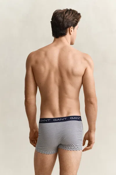 Gant 3-pack Striped Trunks In Multi