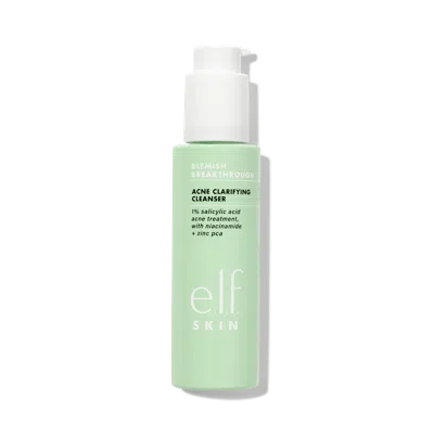 E.l.f. Cosmetics Blemish Breakthrough Acne Clarifying Cleanser In Green