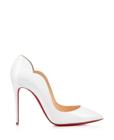 Christian Louboutin 100mm Hot Chick Patent High-heel Pumps In Multi