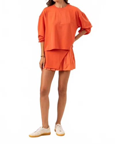 Sundays Marris Oversized Pullover Sweater In Dune In Multi