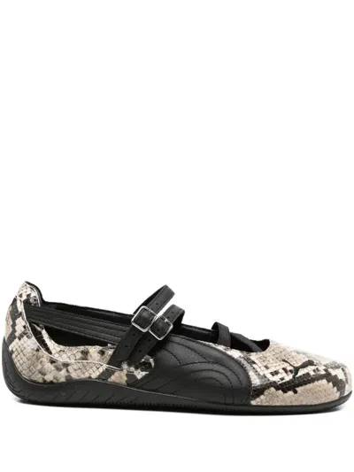 Puma Speedcat Ballet Snake Woman Black And Beige