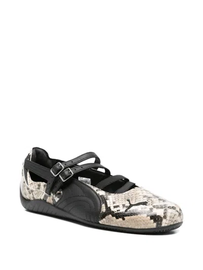 Puma Speedcat Ballet Snake Woman Black And Beige