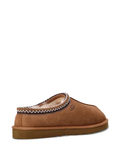 Ugg Tasman Ii 1174470-che Slipper Chestnut Suede Round Toe Rhs8037 In Brown