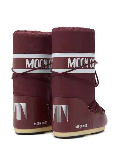 Moon Boot Icon High-top Snow Boots In Nylon In Multi
