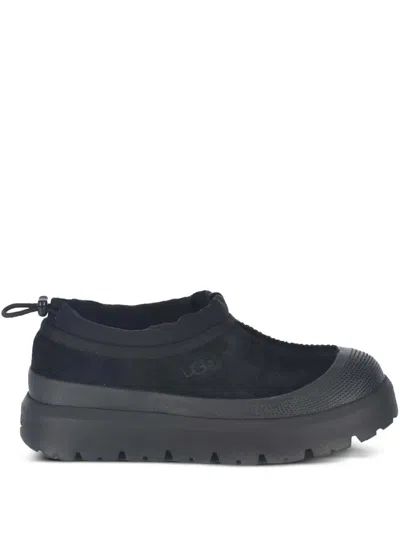 Ugg Tasman Weather Hybrid Drawstring Platform Boots In Black