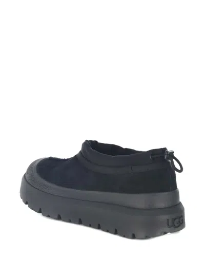 Ugg Tasman Weather Hybrid Drawstring Platform Boots In Black