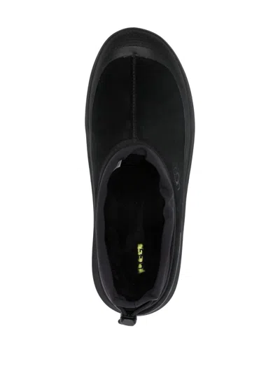 Ugg Tasman Weather Hybrid Drawstring Platform Boots In Black