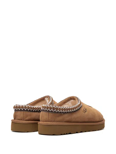 Ugg Tasman Ii 1174470-che Slipper Chestnut Suede Round Toe Rhs8037 In Brown