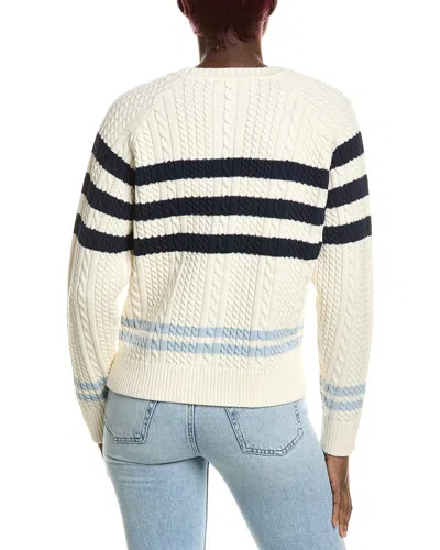 Archer Carson Sweater In White
